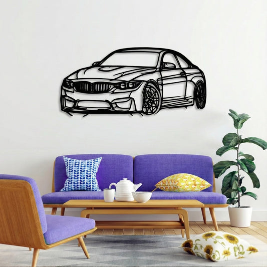 BMW Metal Wall Art – Décoration Murale Sportive & Elegante