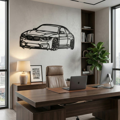 BMW Metal Wall Art – Décoration Murale Sportive & Elegante