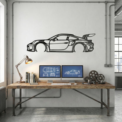 Porsche GT3 RS — Silhouette Métallique by STEELSKETCH™