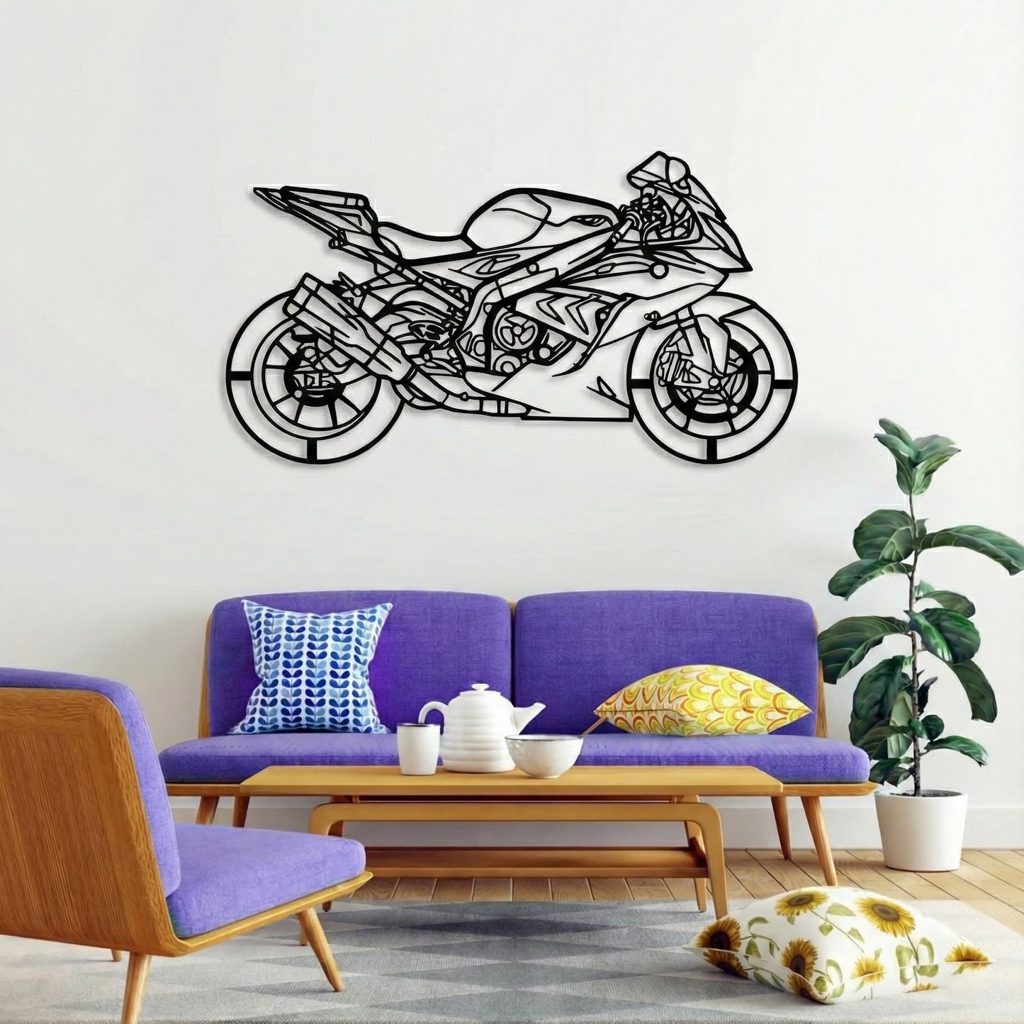 Yamaha R1 — Silhouette Métallique by STEELSKETCH™