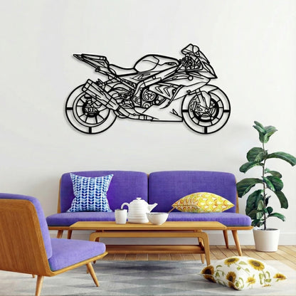 Yamaha R1 — Silhouette Métallique by STEELSKETCH™