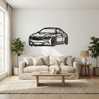 BMW Metal Wall Art – Décoration Murale Sportive & Elegante