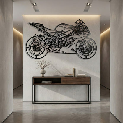 Yamaha R1 — Silhouette Métallique by STEELSKETCH™