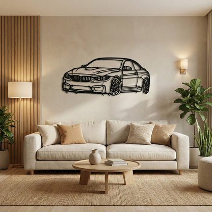 BMW Metal Wall Art – Décoration Murale Sportive & Elegante