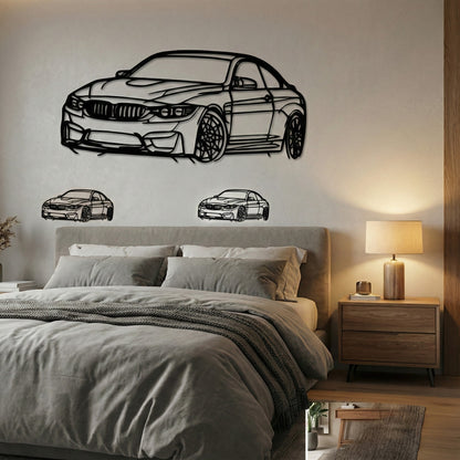 BMW Metal Wall Art – Décoration Murale Sportive & Elegante