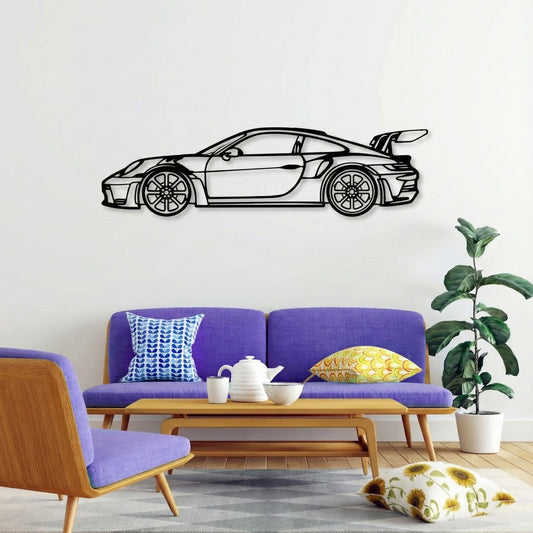 Porsche GT3 RS — Silhouette Métallique by STEELSKETCH™