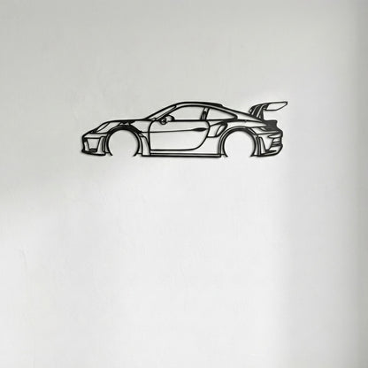 Porsche GT3 RS — Silhouette Métallique by STEELSKETCH™
