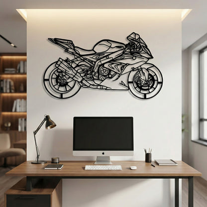 Yamaha R1 — Silhouette Métallique by STEELSKETCH™