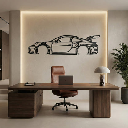 Porsche GT3 RS — Silhouette Métallique by STEELSKETCH™