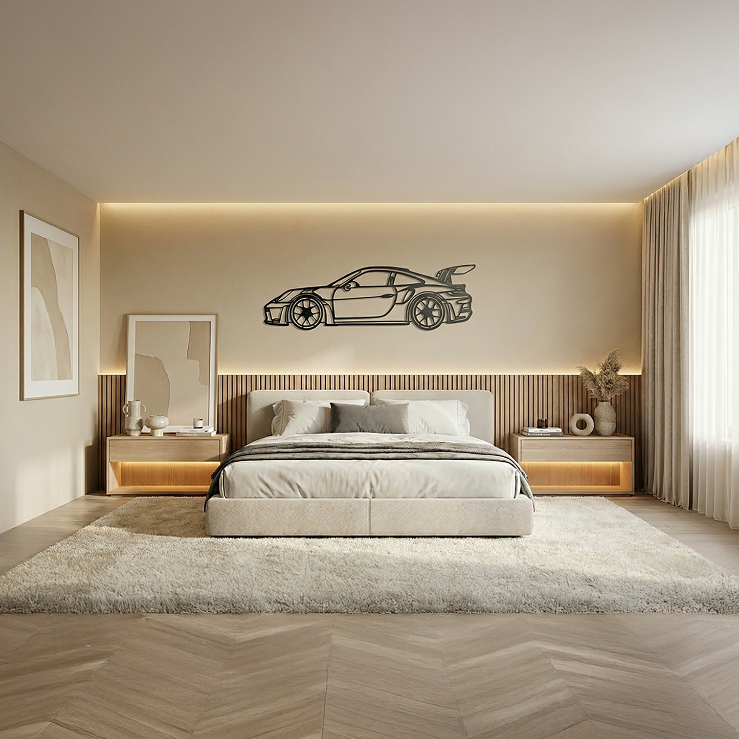 Porsche GT3 RS — Silhouette Métallique by STEELSKETCH™