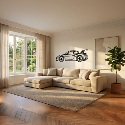 Porsche GT3 RS — Silhouette Métallique by STEELSKETCH™